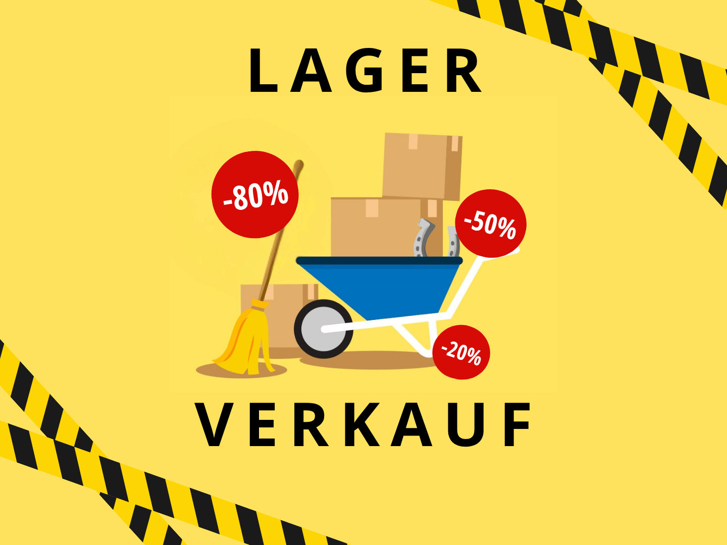 Lagerverkauf 50